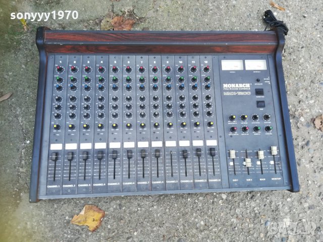 MONARCH MMX-1200 PRO MIXING CONSOLE-FRANCE 2011211955, снимка 9 - Ресийвъри, усилватели, смесителни пултове - 34872962
