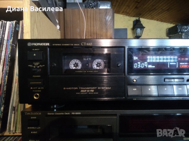 Pioneer CT-445 • Stereo Cassette Deck •, снимка 12 - Декове - 32466943