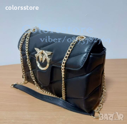 Черна чанта Pinko кодSG43D, снимка 3 - Чанти - 44890094