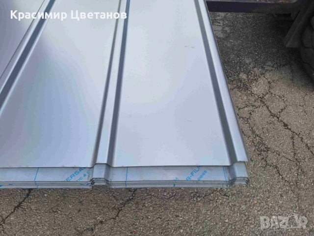 Преоценена ЛТ ламарина TR20x280-1120 Ral9006 с дължина 2.5м, снимка 7 - Строителни материали - 51226079