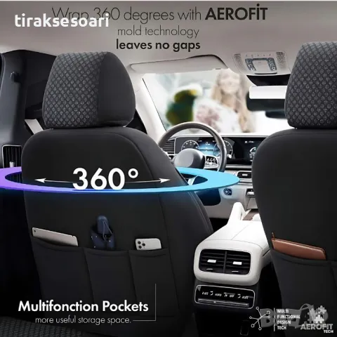 Комплект 4 седалки LUX Тапицерия за седалки Otom Sport Plus PLS101, снимка 4 - Аксесоари и консумативи - 49959691