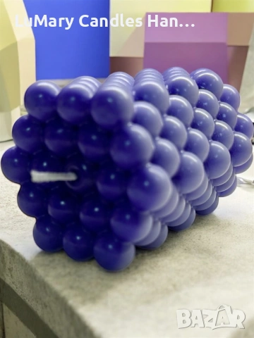 Свещ “ Балончета”, снимка 6 - Декорация за дома - 53223347