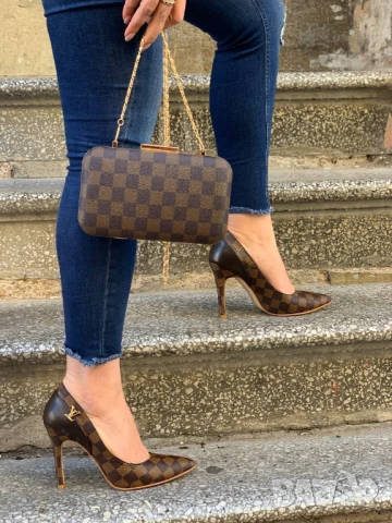 обувки на ток louis vuitton gucci, снимка 6 - Дамски ежедневни обувки - 51356078