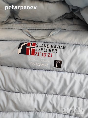 Мъжко яке Scandinavian Explorer - L размер, снимка 5 - Якета - 43800327