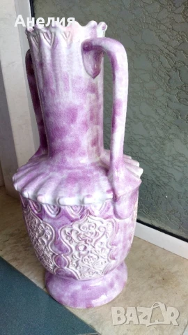 Керамична немска ваза за пода, снимка 5 - Вази - 51001586