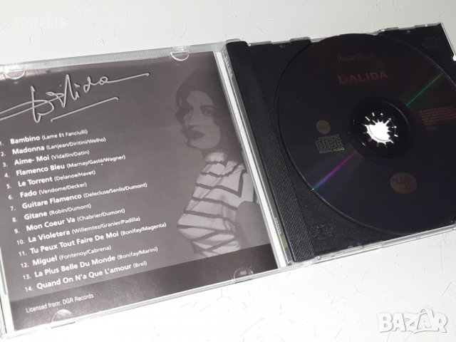 DALIDA CD, снимка 2 - CD дискове - 33082782