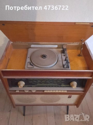 Продавам радио-грамофон Ригонда (Rigonda).Запазено,работещо, снимка 3 - Друга електроника - 53468512