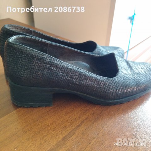 Пролетни кожени обувки , снимка 3 - Дамски ежедневни обувки - 32504213