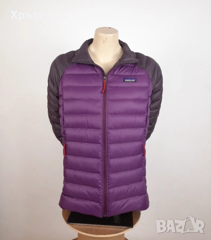 Patagonia Down Sweater - Оригинално дамско яке с пух размер L, снимка 6 - Якета - 53467448