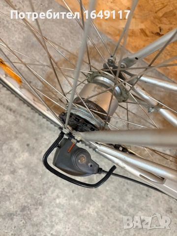 28цола TCM aluBIKE алуминиев дамски градски велосипед колело[7ck-SACHS], снимка 6 - Велосипеди - 53280036