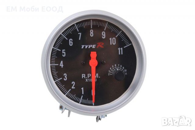 Измервателен тунинг уред оборотомер с осветление 5 инча тахометър, снимка 7 - Аксесоари и консумативи - 32297517