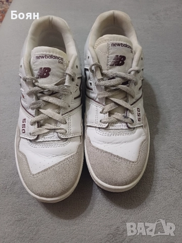 Маратонки New Balance 550 Summer Fog Burgundy