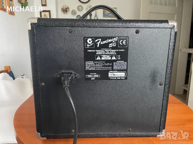 Продавам кубе за китара FENDER FRONTMAN 15-G, снимка 3 - Други - 51219720