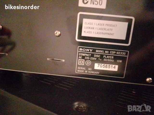 SONY CDP-XE330 отличен СД плейър, снимка 6 - Декове - 52889065
