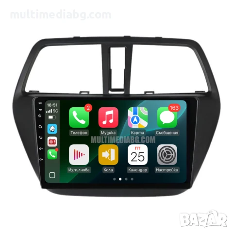 Suzuki S-Cross,Sx4 (2012-2017) Мултимедия Навигация Android