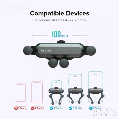 Телескопична стойка за телефон за кола, снимка 14 - Селфи стикове, аксесоари - 53394395