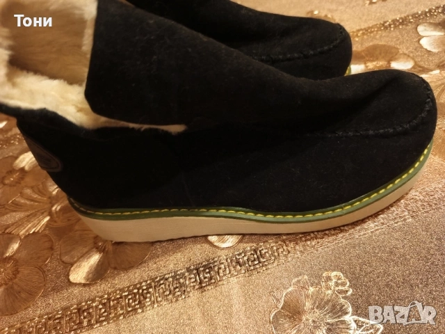 Нови Дамски Зимни Боти Изцяло от Натурален Велур 38 , снимка 10 - Дамски боти - 53488974