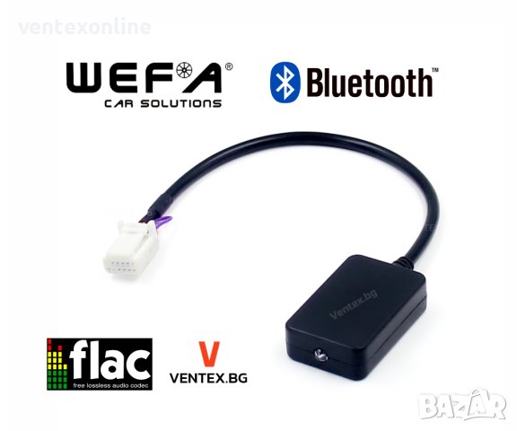 CD чейнджър Bluetooth за Toyota 2003 - 2011 тойота блутут адаптер WEFA блутут за тойота радио Hi-Fi, снимка 1 - Аксесоари и консумативи - 43802257