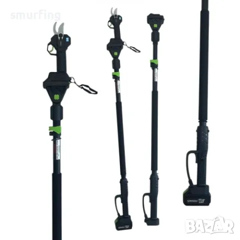 Комплект от акумулаторна лозарска ножица с дисплей, акумулаторен мини верижен трион с автоматично см, снимка 8 - Други инструменти - 49986618