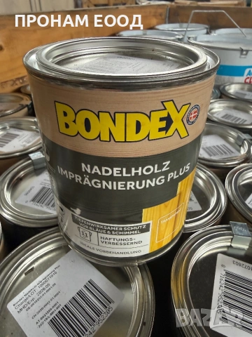 Импрегнант за дърво Bondex 750 ml безцветен