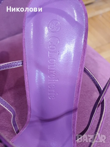 ДАМСКИ САНДАЛИ В ЛИЛАВО - 39 номер, снимка 2 - Сандали - 53065907