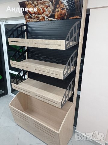 Вътрешен ъглов модул и крайстенни стелажи, снимка 14 - Стелажи и щандове - 35884202