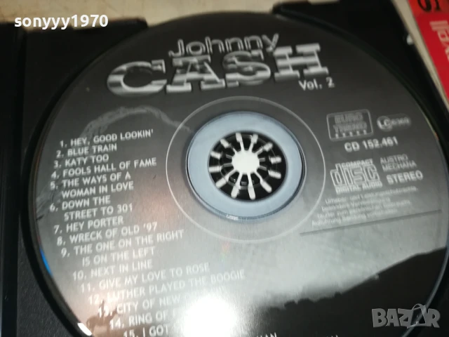 JOHNNY CASH CD 1108250824, снимка 8 - CD дискове - 51323264