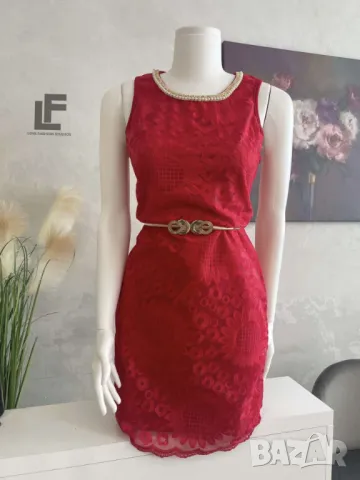 Рокля LFS Glam Season Red  , снимка 8 - Рокли - 50434762