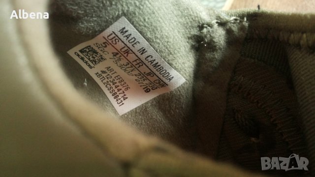 Adidas Ndoor X 19.3 IN J Soccer Shoes Размер EUR 37 1/3 / UK 4 1/2 детски за футбол в зала 187-13-S, снимка 16 - Детски маратонки - 43050615