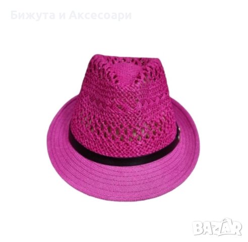 Дамска лятна шапка бомбе циклама V:9423-1, снимка 1