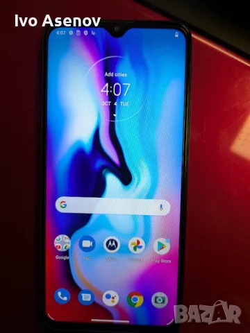 Motorola E7plus blue 64gb, снимка 2 - Motorola - 47896145