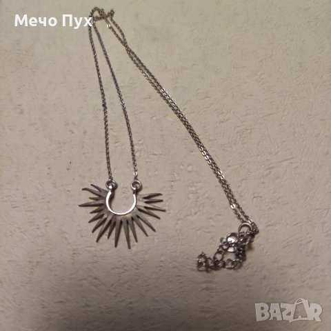 Сребърен синджир (230), снимка 2 - Колиета, медальони, синджири - 43385689