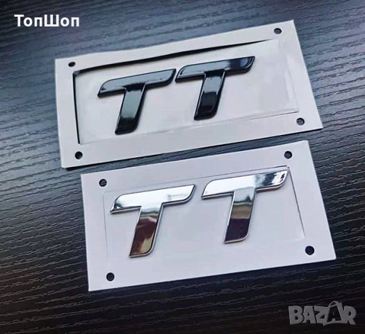 Емблема за Audi TT / Ауди ТТ, снимка 2 - Аксесоари и консумативи - 35353351