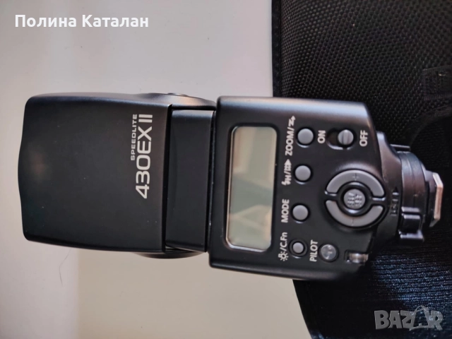 Светкавица Canon Speedlite 430EX II, снимка 2 - Светкавици, студийно осветление - 51471858