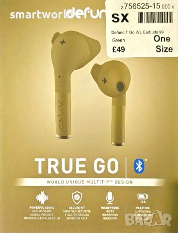 Defunc Wireless Earbuds, снимка 3 - Bluetooth слушалки - 43185617