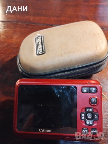 Компактен дигитален фотоапарат Canon PowerShot A495 с калъф, снимка 4 - Фотоапарати - 53398858