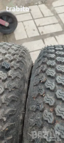 Гуми с джанти задни от тракторна косачка31-3-25, снимка 6 - Градинска техника - 49731560