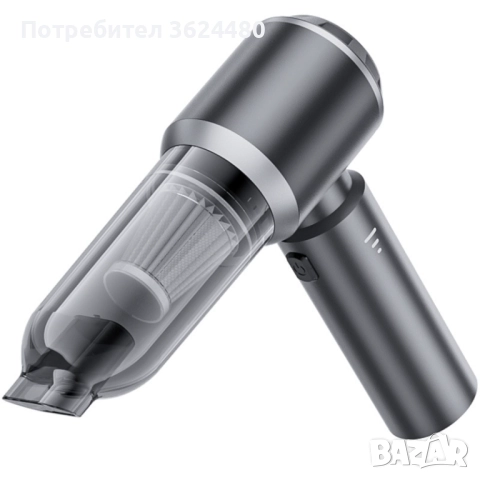 Безжична Ръчна Прахосмукачка за Кола Комплект с HEPA Филтър и Чантичка, снимка 3 - Прахосмукачки - 52418076