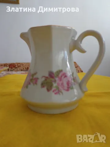 Порцеланов сервиз за кафе с позлатен кант -,,Китка''  Нови Пазар, снимка 11 - Сервизи - 48413320