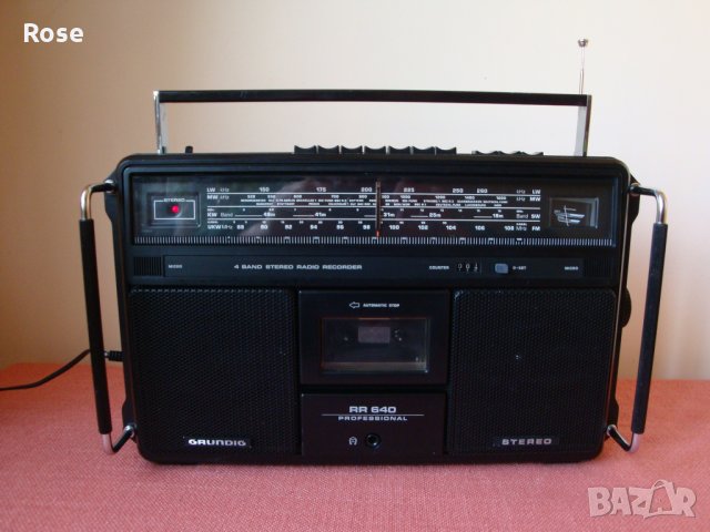 Vintage GRUNDIG RR640 Professional ,1981год , снимка 6 - Радиокасетофони, транзистори - 27953670
