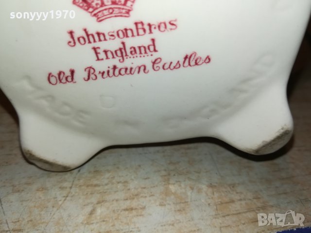 JOHNSON BROS-ENGLAND OLD BRITAIN CASTLES-ЧАИНИК-ВНОС АНГЛИЯ 0311211134, снимка 7 - Антикварни и старинни предмети - 34678797