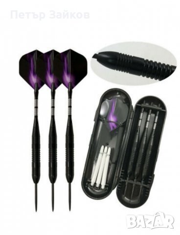 Комплект дартс със стоманен връх GOODARTS 23g, снимка 3 - Други спортове - 40241842