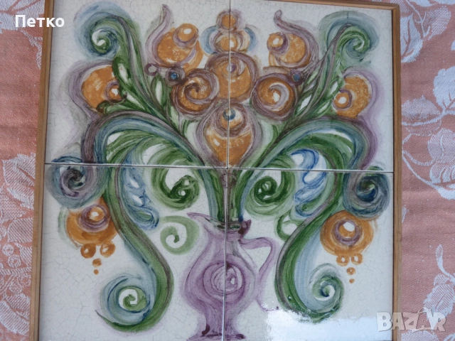 Пано  НРБ  1985 г, снимка 7 - Антикварни и старинни предмети - 53129942