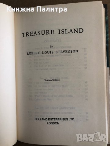 Treasure Island - Robert Louis Stevenson, снимка 2 - Други - 35536593