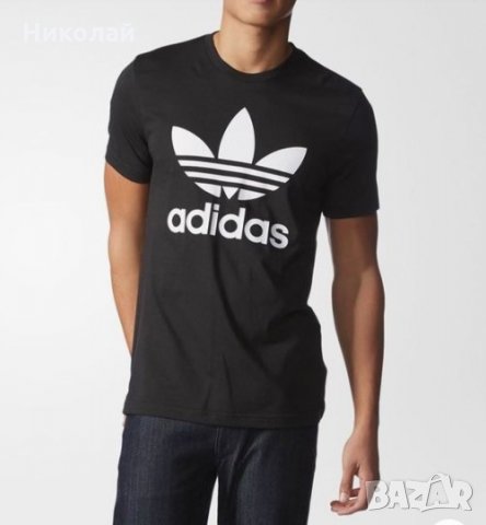 adidas Mens Originals Trefoil Tee, снимка 9 - Тениски - 29054982