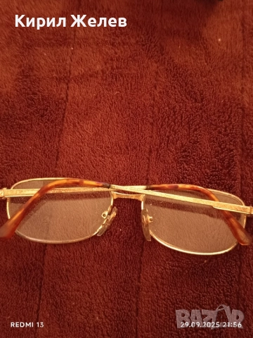 Диоптрични очила с позлата и кожен калъф много красиви добро състояние 50508, снимка 5 - Слънчеви и диоптрични очила - 51883824