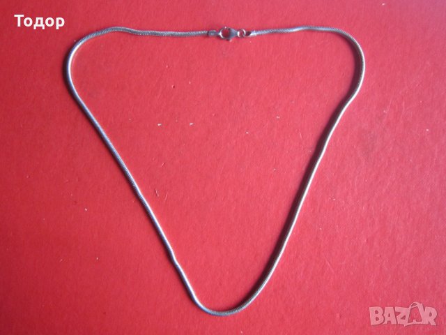 Уникална сребърна верижка верига ланец 925, снимка 8 - Колиета, медальони, синджири - 35101790