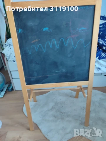 Детска дъска комбинирана, снимка 2 - Рисуване и оцветяване - 50791854