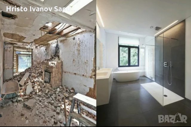 Ремон на баня,Фаянс,Теракот,ВиК,Цялостни Ремонти ,Ремонт на покриви,Монтажи, снимка 2 - Ремонти на баня - 27599489