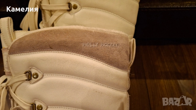 Helly Hansen дамски зимни ботуши, апрески, боти естествена кожа , снимка 4 - Дамски ботуши - 52447947